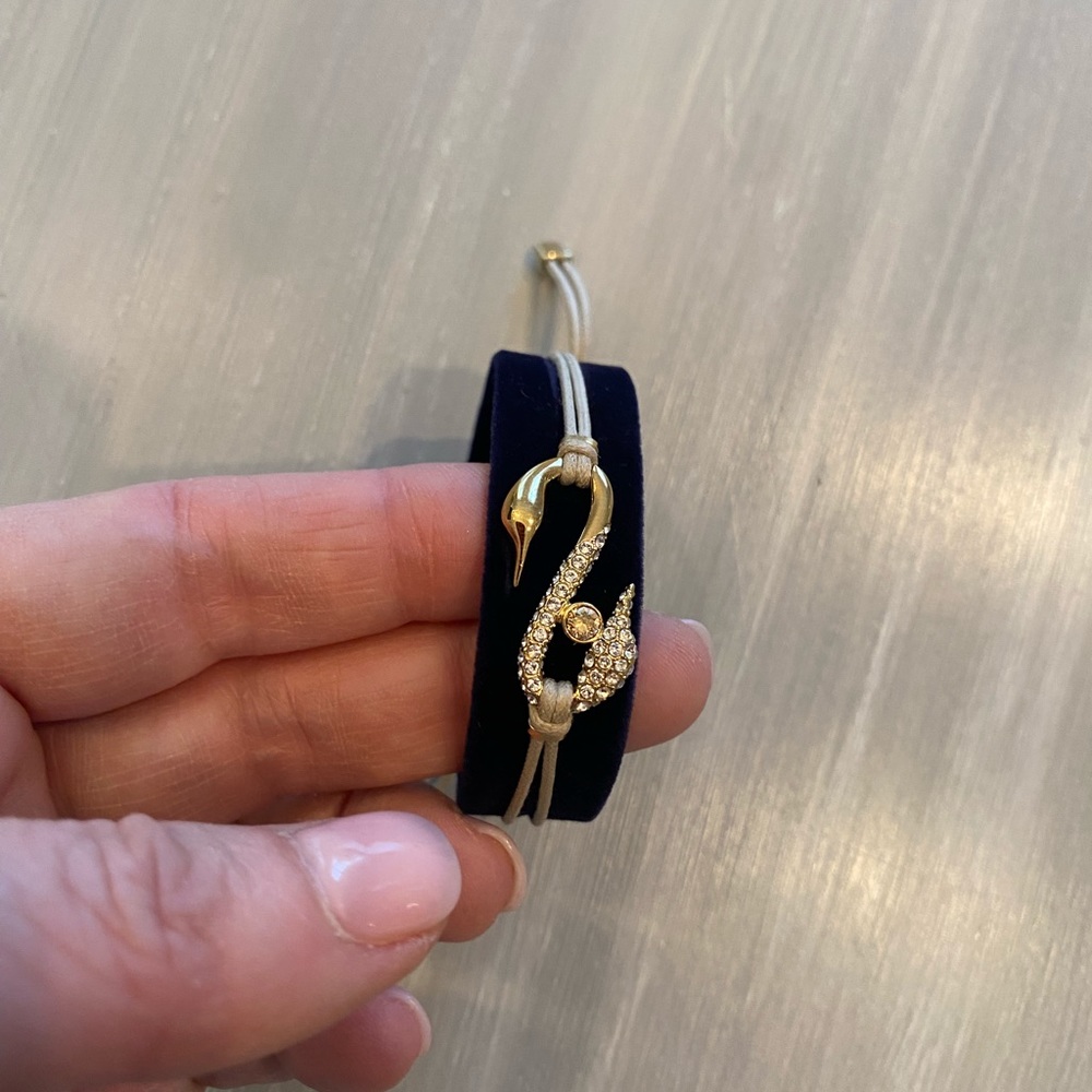 Swarovski S corded bracelet
